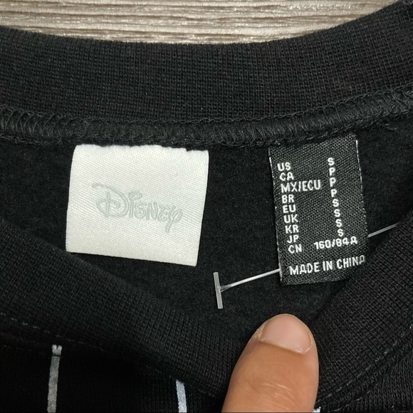 Striped Women’s Mickey Mouse DISNEY Sweater - Picture 4 of 4